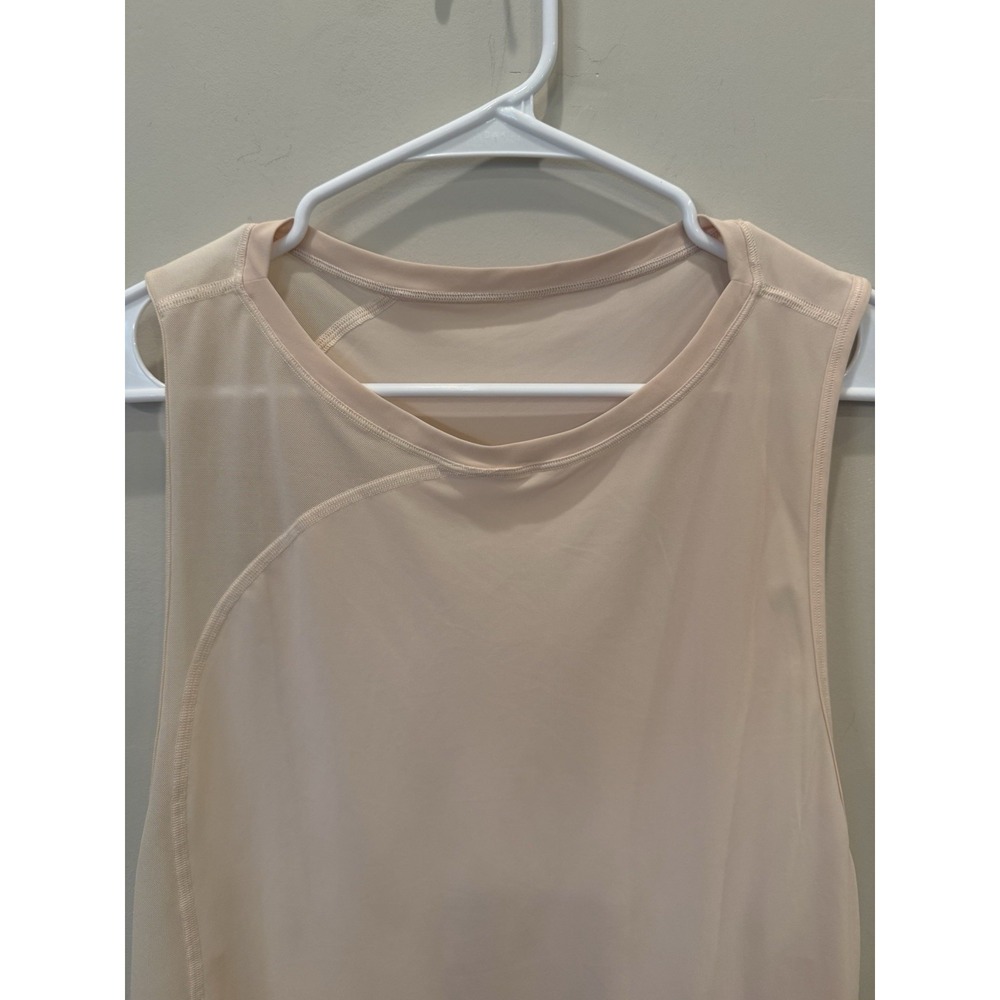 Lululemon Strength in Stance Tank Butter Pink Women's Size 8 - Picture 6 of 10